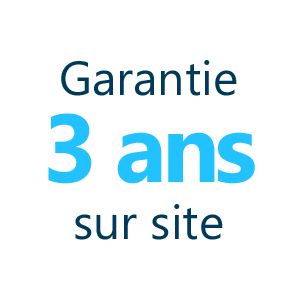 Garantie 3 ans sur site